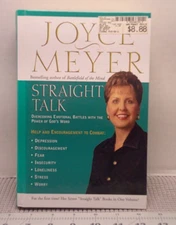 Joyce Meyer Straight Talk Overcoming Emotional Battles 2004 Warner Faith HC