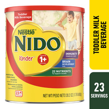 Nestle NIDO Kinder 1 Toddler Milk Powder 28.2 oz Can, Vitamins A C D  Iron