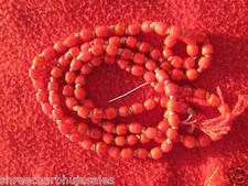 ENERGIZED Best Quailty coral Stone Bead 6mm 108 Beads Jap Prayer Mala yoga