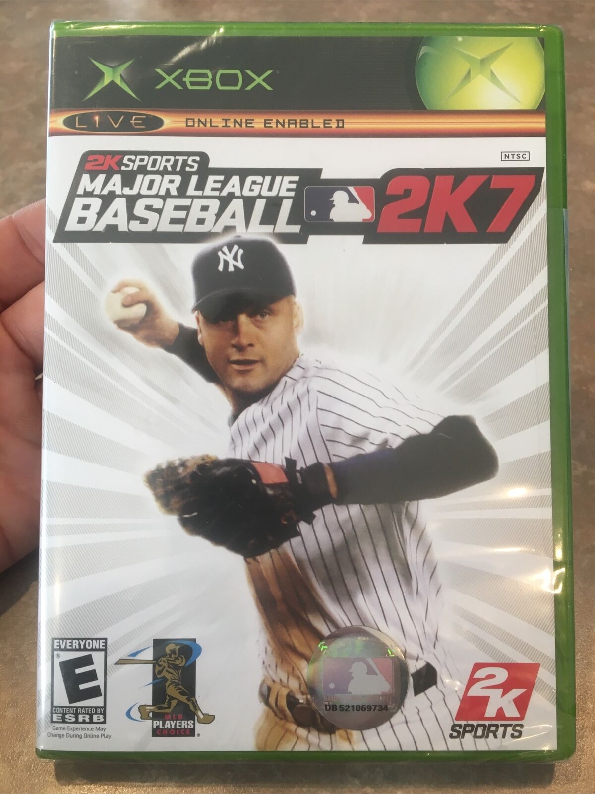 Grandes Ligas de Béisbol 2K7 (Microsoft Xbox, 2007) Sellado 