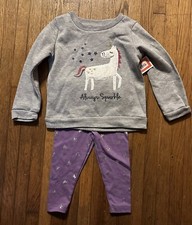 Unicorn Long Sleeve Sweatshirt &  Pants Leggi...
