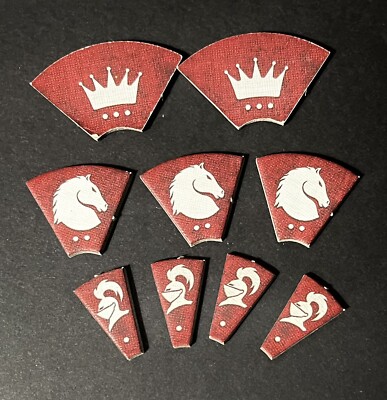 2015 Game Of Thrones The Trivia Game Fantasy Flight Games 9 Maroon Markers