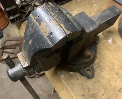 Charles Chas PARKER 973 1/2 Swivel Bench Vise, 3-1/2