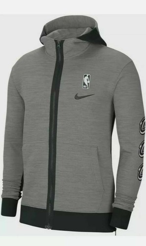Nike NBA Cavaliers Basketball Therma Flex Showtime Zip Up Hoodie Sz L CU0489-063