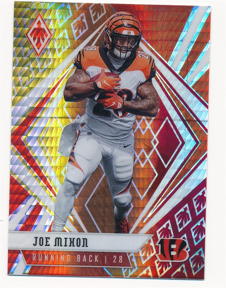 JOE MIXON 2020 PANINI PHOENIX FIRE BURST #39 CINCINNATI BENGALS MINT G