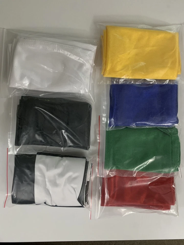 Juego de 7 banderas de circuito de karting de 30" por 25" para eventos NASCAR al aire libre Foto 2 de 4