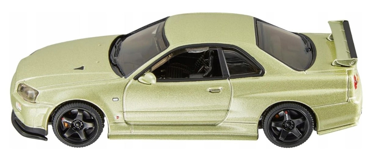 ミニカー Hot Wheels NISSAN SKYLINE GT-R (R34) Amazon.com: Hot Wheels Nissan Skyline GT-R R34 '13 158/250