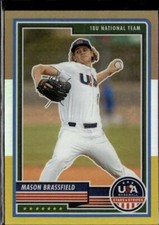 2023 Panini USA Stars & Stripes #4 Mason Brassfield BSG Prizm