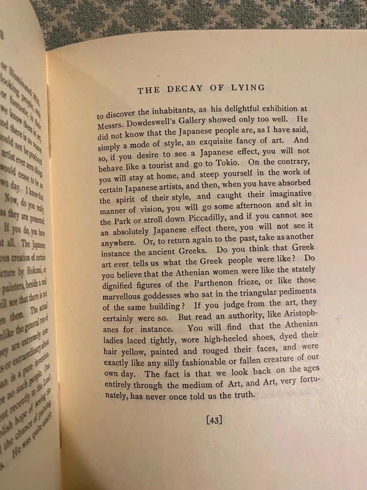 Intentions by Oscar Wilde - Image 3 of 4