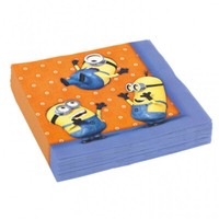 20 Minion Servietten Kindergeburtstag Tischdeko Party Deko Tischdeko