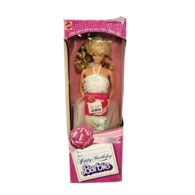 B513) SELTENE ALTE BLONDE HAPPY BIRTHDAY BARBIE #1922 MATTEL 1980 PHILIPPINES