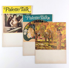 1970's Palette Talk Magazines 14, 15  18 - Vintage Painting Articles  Tips