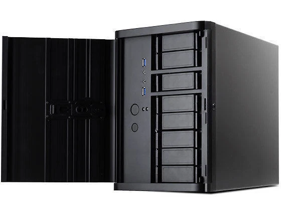Silverstone DS380B Black 8Bay Small Form Factor NAS Chassis w/o Power Supply - Image 2 of 4