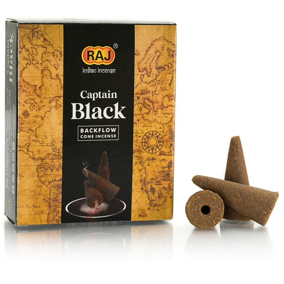 Incenso per Backflow Cono Raj Palo Santo Lavenda Rain Forest - Immagine 3 di 4