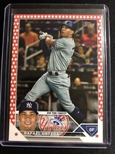 Rafael Ortega 2023 Topps Series 2 Independence Day #70/76 #607 New York Yankees