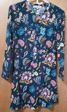 Ann Taylor LOFT Colorful Long Sleeve Dress Sz Petite 4