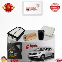 Inspektionskit Filter + ÖL Kia Sportage III 1.7 Crdi 85KW 115CV Von 2014->