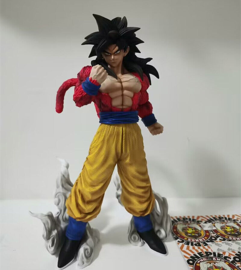 Super Saiyan 4 Son Goku Resin Bear Studio Statue Dragon Ball 31cm