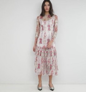 asos edition embroidered maxi dress