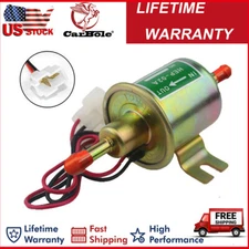 Gas Diesel Electric Fuel Pump For Lawn Mowers Small Engine 12V HEP-02A US