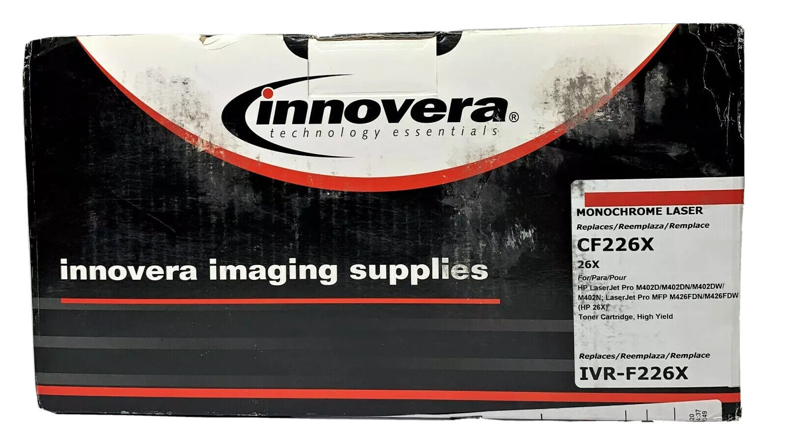 Innovera CF226X Remanufactured Black High-Yield Toner, Compatible HP 26X 