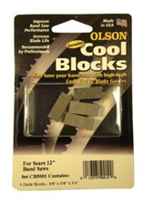 Olson Genuine Cool Blocks CB50010BL Fits Sears 12" Band Saws Made in USA