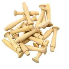 2-1/2" Shaker Pegs made from Unfinished Birch Hardwood, Coat Pegs, Shelf Pegs