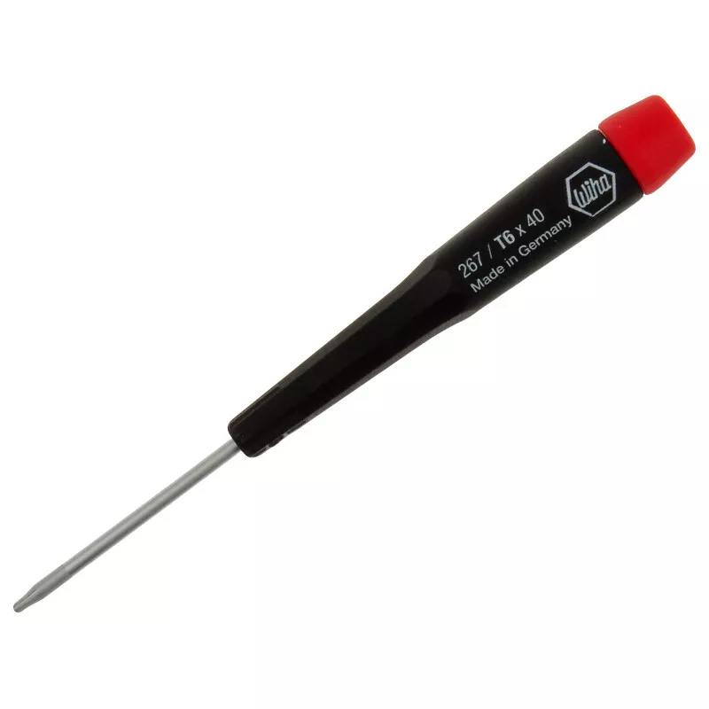 Wiha Precision T6 Torx Screwdriver T6 X 40mm Blade Screw Tool