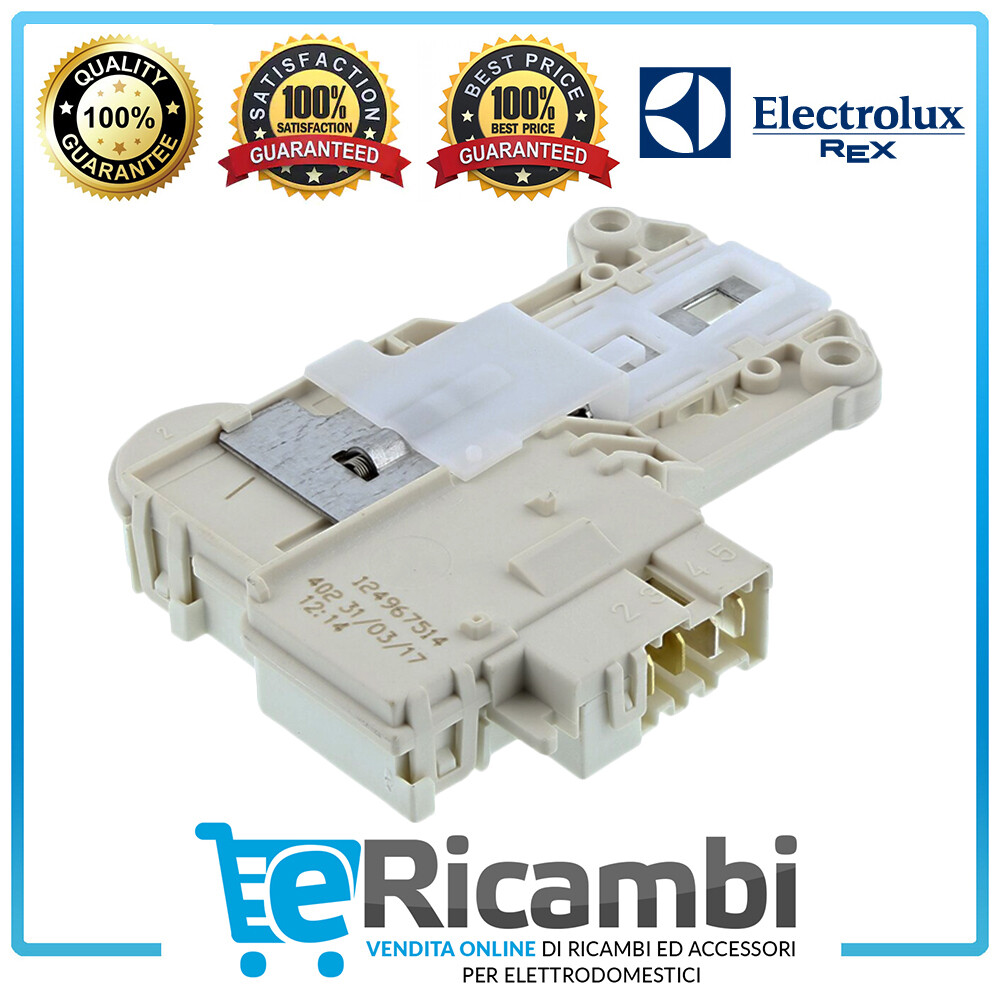 BLOCCOPORTA APRI PORTA SERRATURA OBLO' LAVATRICE ARISTON INDESIT CON C - Foto 2