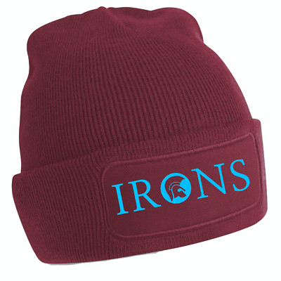 Eisen Trojaner Beanie Mütze Drucker Patch Hämmer Eisen West Ham weiches Gefühl Acylic