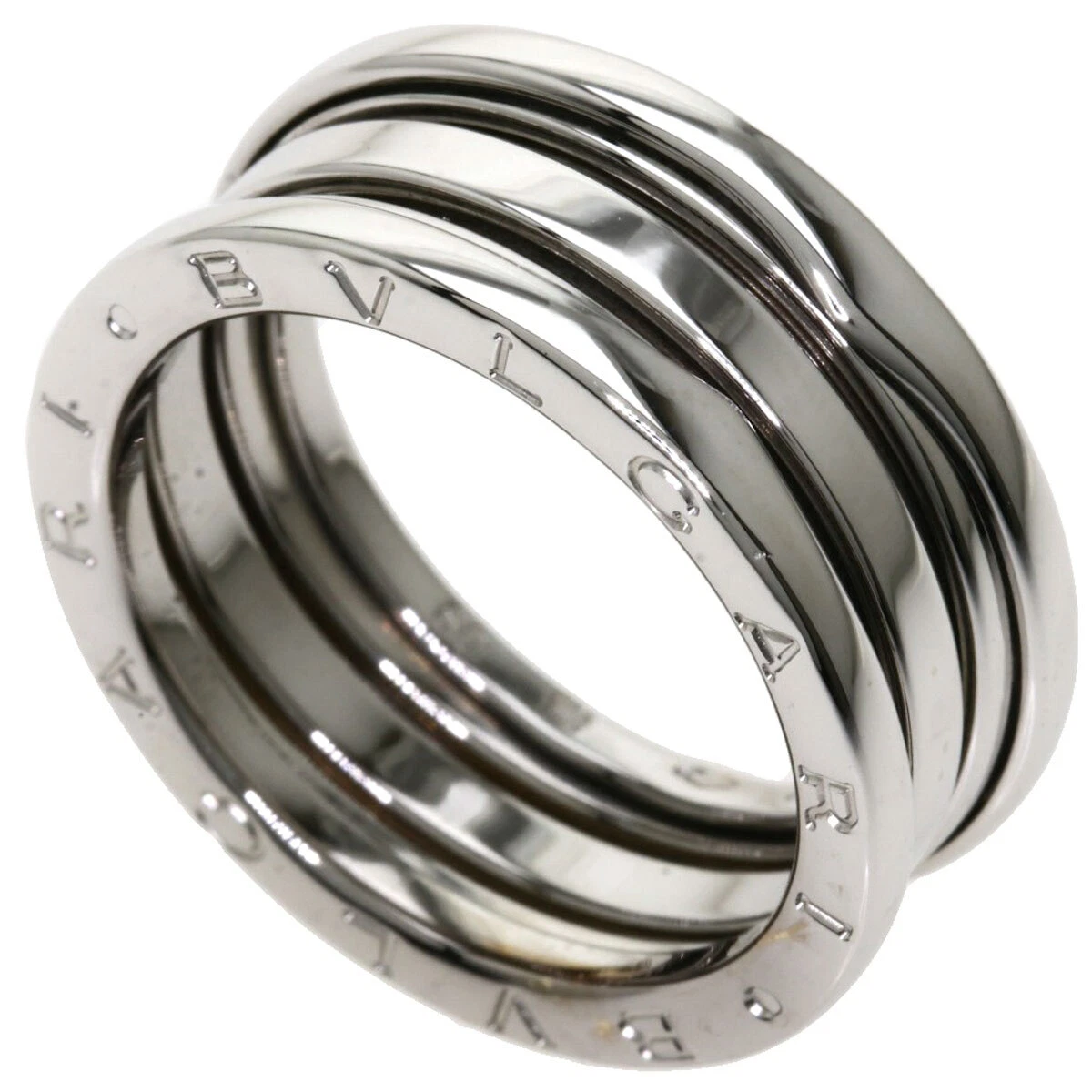 BVLGARI Ring B-zero1 B-zero1 S #60 K18 White Gold
