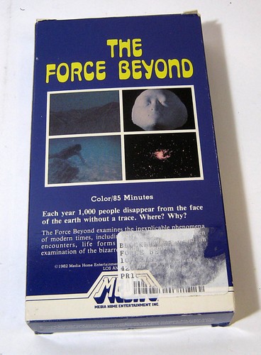 Vintage 1985 Media Home Entertainment 1982 film The Force Beyond Video Tape VHS - Picture 2 of 4