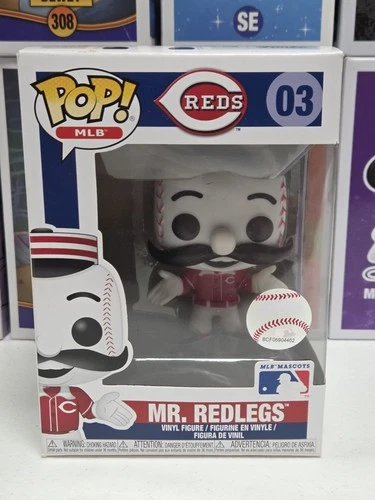 Funko Pop! Mr. Redlegs #3 MLB Cincinnati Reds Mascot