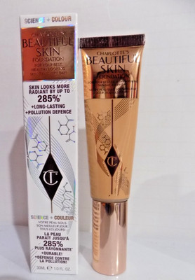 NEW!~Charlotte Tilbury Beautiful Skin Foundation '' shade 7 WARM ~'' 1 oz