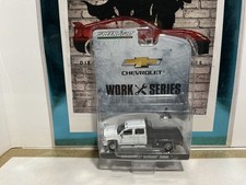 1/64 SCALE - GREENLIGHT CHEVROLET WORK SERIES - 2018 SILVERADO 3500HD