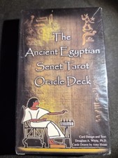 The Ancient Egyptian Senet Tarot Oracle 78-Card Deck / Scarce / ***Brand New***