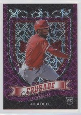 2021 Panini Chronicles Crusade Purple Velocity Prizm Jo Adell #3 00em