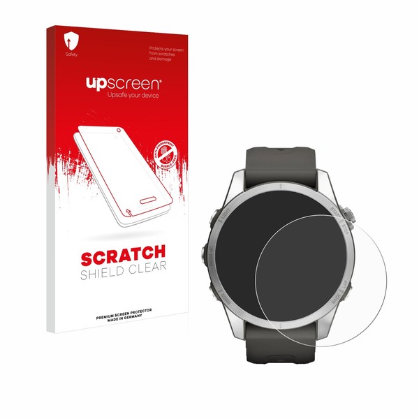 Schutz Folie FüR Garmin Fenix 7S Pro Solar (42 Mm) Kratzfest Klar-image