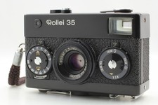 Meter works Near MINT Rollei 35 Black 35mm Film Camera 40mm f/3.5 Lens JAPAN