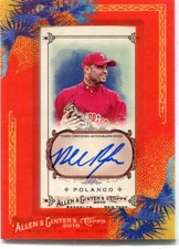 2010 Topps Allen & Ginter's - PLACIDO POLANCO - Autograph - PHILLIES
