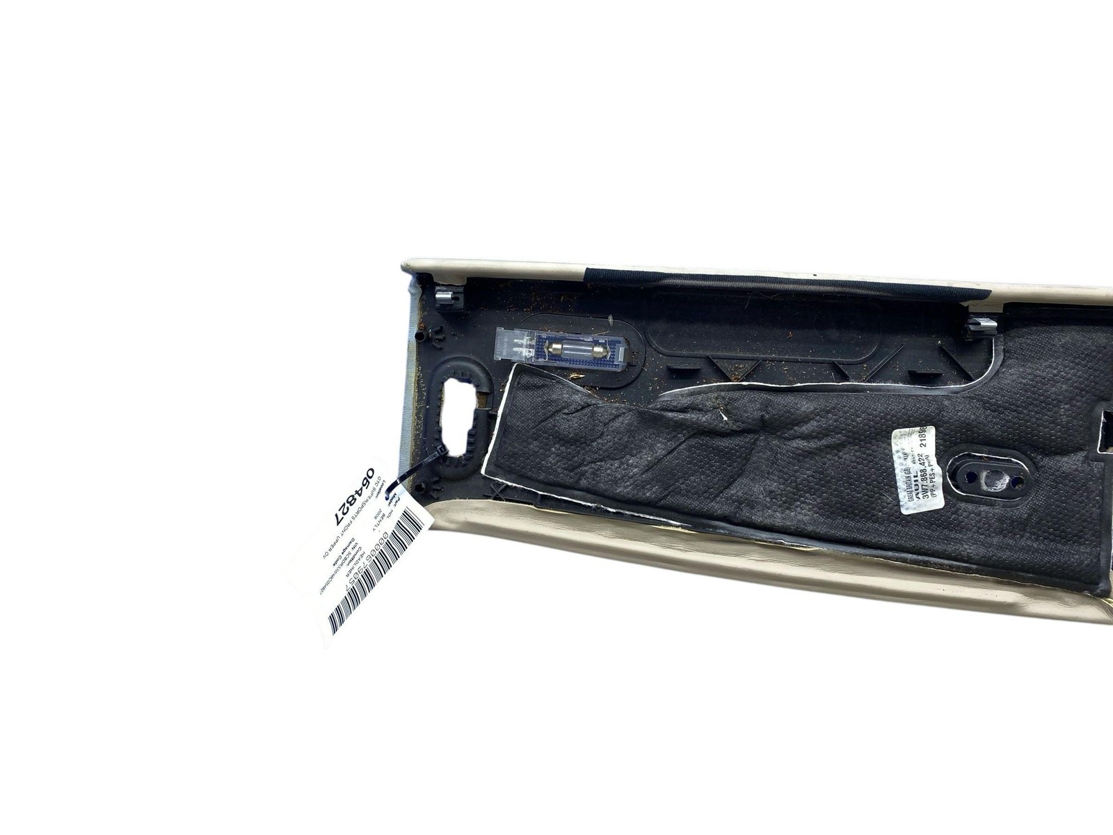 2006-2011 BENTLEY CONTINENTAL GTC FRONT UPPER OVERHEAD HEADLINER PANEL *WEAR*