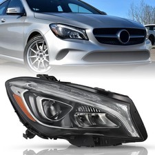 Full LED Headlight Assembly 2017-2019 CLA-Class Right Passenger Side