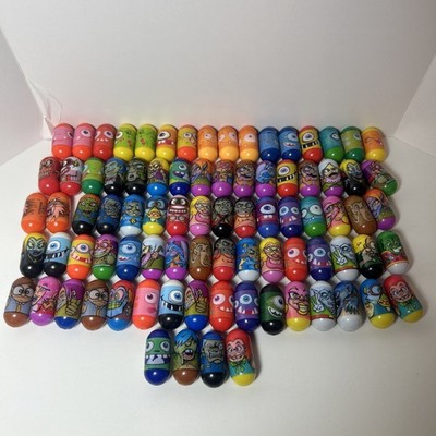 Vintage Mighty Beanz 2004 Sammlung 84 seltene JA-RU Beanz Restposten