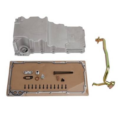 Swap Oil Pan RetroFor Low Profile 81073 For LS1 LS2 LS3 4.8L 5.3L 6.0L 6.2L Rear