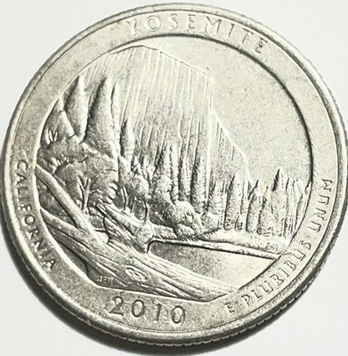 2010 D Washington quarter ATB /California Yosemite circulated