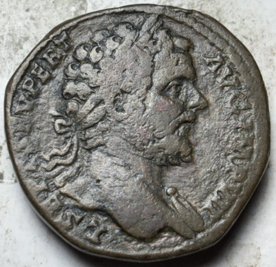 193-211AD Ancient Roman Empire Septimus Severus AE Sestertius Coin