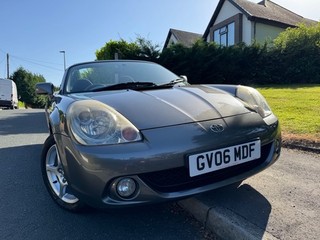 Toyota MR2 mk3 2006 1.8 litre VVT I 6 speed convertible sports roadster