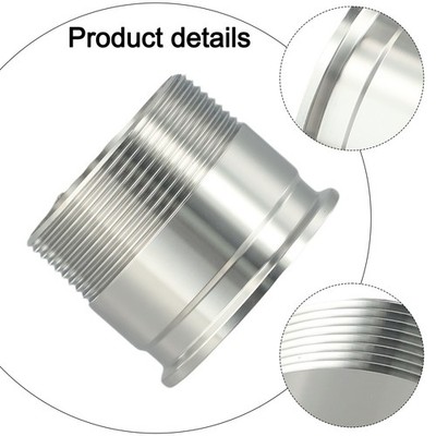 NPT Compatible SS304 For Tri Clamp To Male Thread Adapter For Plumbing Needs