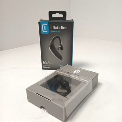 Cellularline Bold Mono-Bluetooth-Headset langlebigem Akku ? 40 M - Unvollständig
