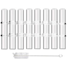 8Pcs Test Tube Vase Decorative Glass Vase Hinged Bud Test Tubes Vases Planter...